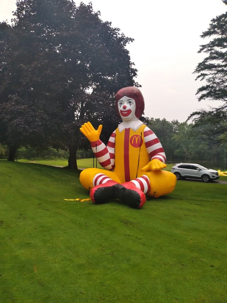 15 ft inflatable Ronald McDonald character
